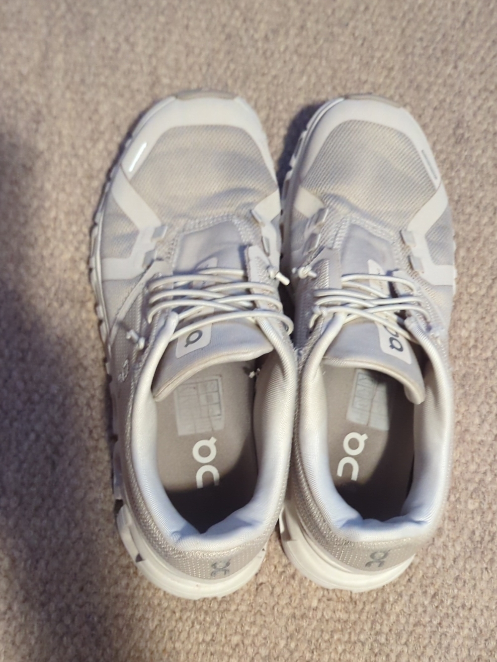 Women's On Running Cloud 6 Running Shoes In Light Beige Size 7.5 - Picture 7 of 10